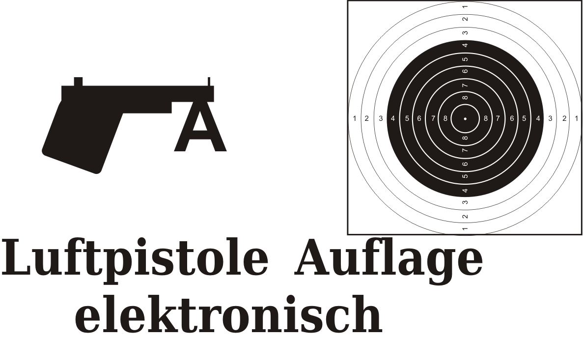 Luftpistole Auflage elektronisch
